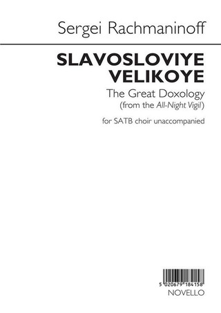 Sergei Rachmaninoff - Slavosloviye velikoye