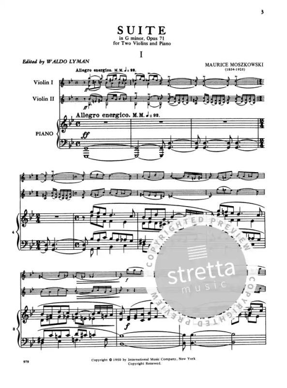 Moritz Moszkowski - Suite g-Moll op. 71 (1)