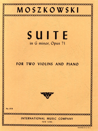 Moritz Moszkowski: Suite g-Moll op. 71