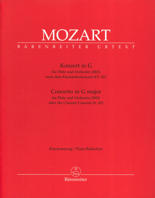 Wolfgang Amadeus Mozart - Konzert für Flöte und Orchester G-Dur