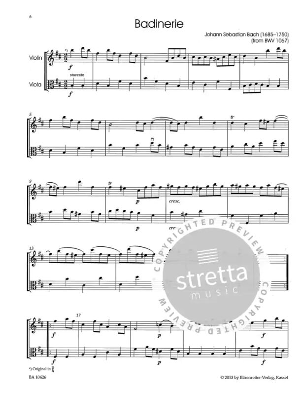 Classic Hits für Geige und Bratsche (2)