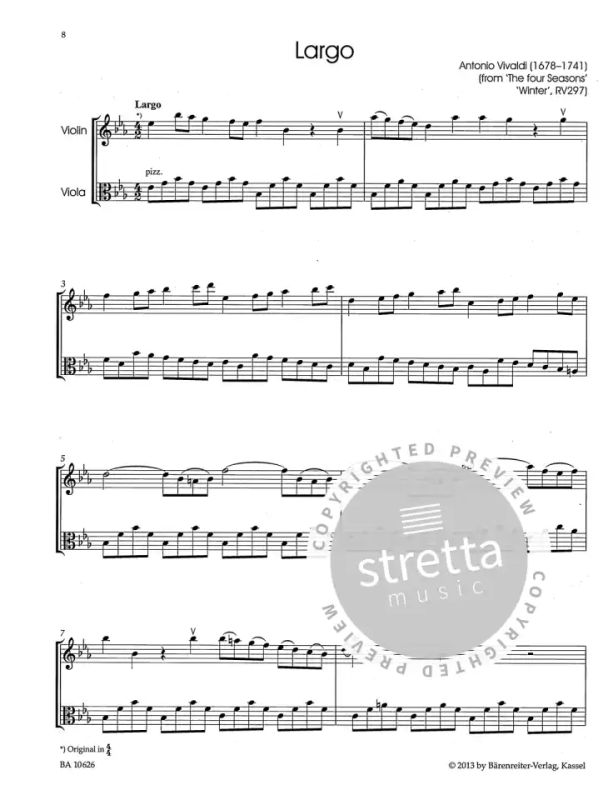 Classic Hits für Geige und Bratsche (3)