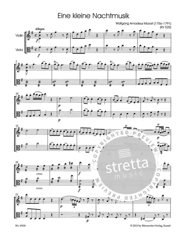 Classic Hits für Geige und Bratsche (4)