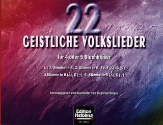 Siegfried Singer: 22 Geistliche Volkslieder