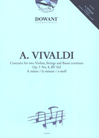 Antonio Vivaldi: Konzert a-moll op. 3 Nr. 8, RV 522