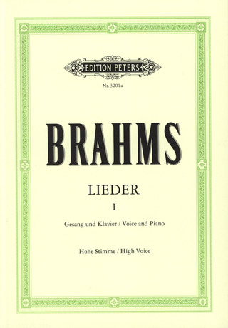 Johannes Brahms - Lieder 1