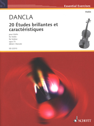 C. Dancla - 20 Études brillantes et caractéristiques