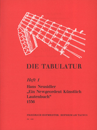 "Ein newgeordent künstlerisch Lautenbuch" 1536