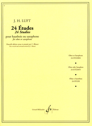 Johann Heinrich Luft: 24 Études
