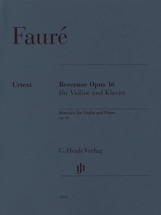 Gabriel Fauré: Berceuse op. 16