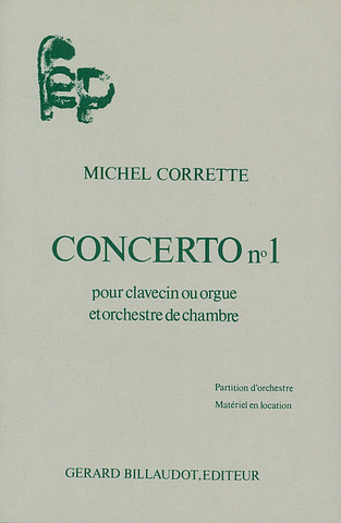 Michel Corrette - Concerto op. 26/1