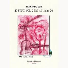 Fernando Sor - 20 Studi - Vol. 2 (dal n.11 al n.20)