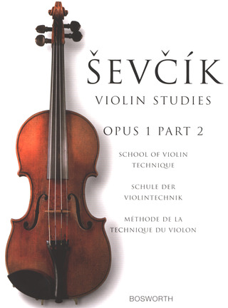 Otakar Ševčík - School Of Violin Technique, Opus 1 Part 2