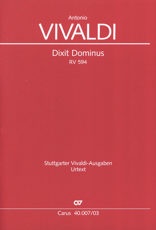 Antonio Vivaldi - Dixit Dominus RV 594