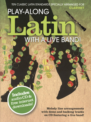 Play-Along Latin With A Live Band! - Clarinet