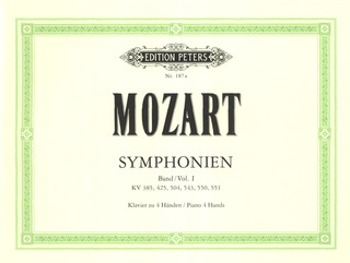 Wolfgang Amadeus Mozart - Symphonies 1