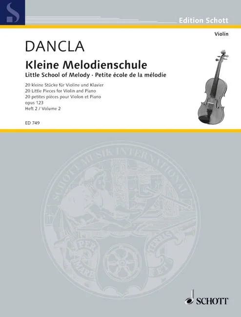 Charles Dancla - Kleine Melodien-Schule