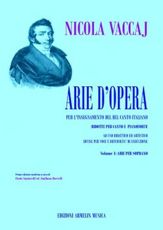 Nicola Vaccai - Arie D'Opera Per L'Insegnamento