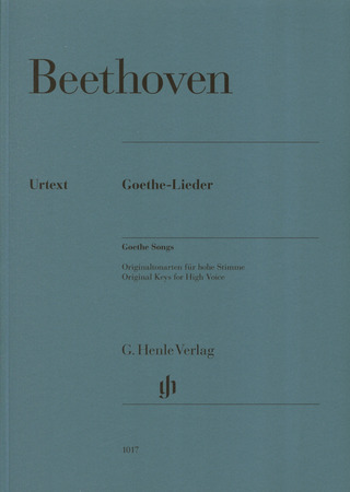 Ludwig van Beethoven: Goethe Songs