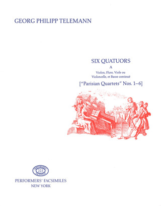 Georg Philipp Telemann - 6 Pariser Quartette