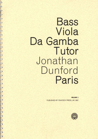 Jonathan Dunford: Bass-Viola da Gamba Tutor