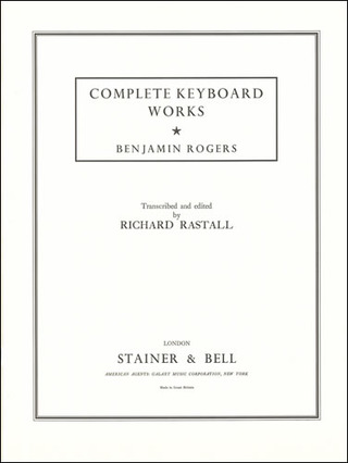 Benjamin Rogers et al. - Complete Keyboard Works