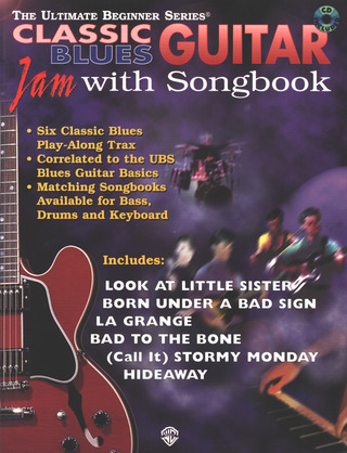 Classic Blues Guitar Jam With Songbook