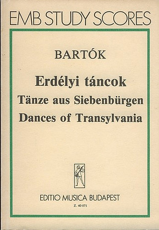 Béla Bartók - Tänze aus Siebenbürgen