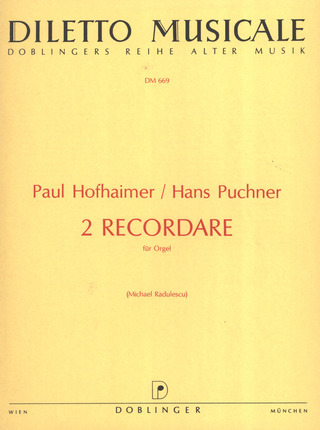 Paul Hofhaimer et al. - 2 Recordare