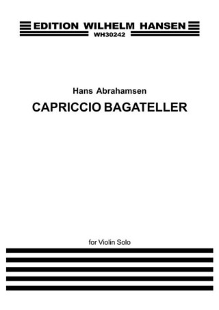 Hans Abrahamsen - Capriccio Bagateller