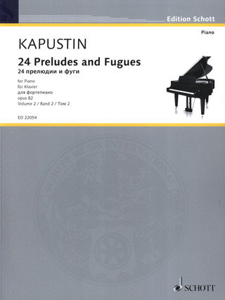 Nikolai Kapustin: 24 Preludes and Fugues op. 82 (Nr. 13-24)
