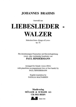 Johannes Brahms - Liebeslieder - Walzer op. 52