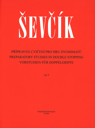 Otakar Ševčík - Vorstudien für Doppelgriffe op. 9