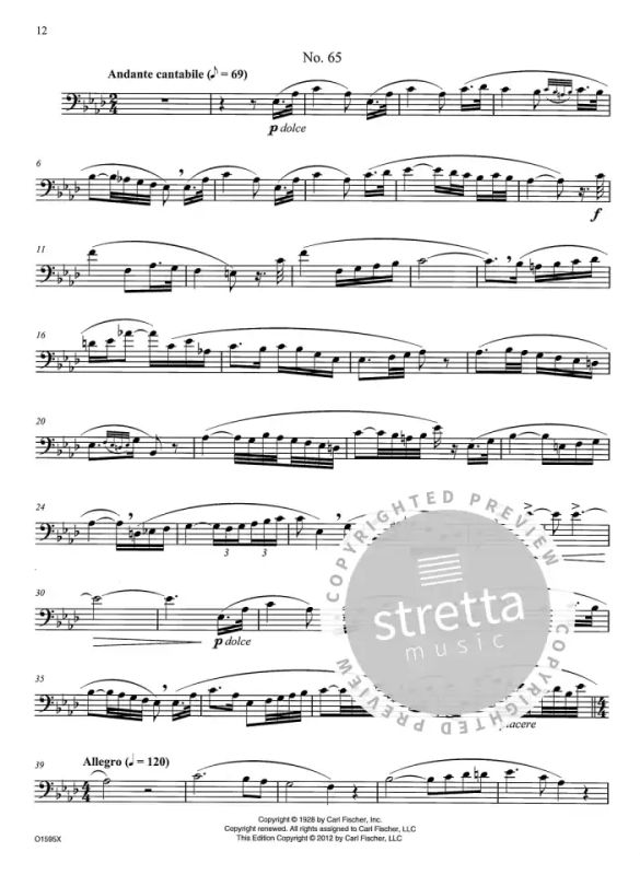 Marco Bordogni - Melodious Etudes for Trombone 2 (2)