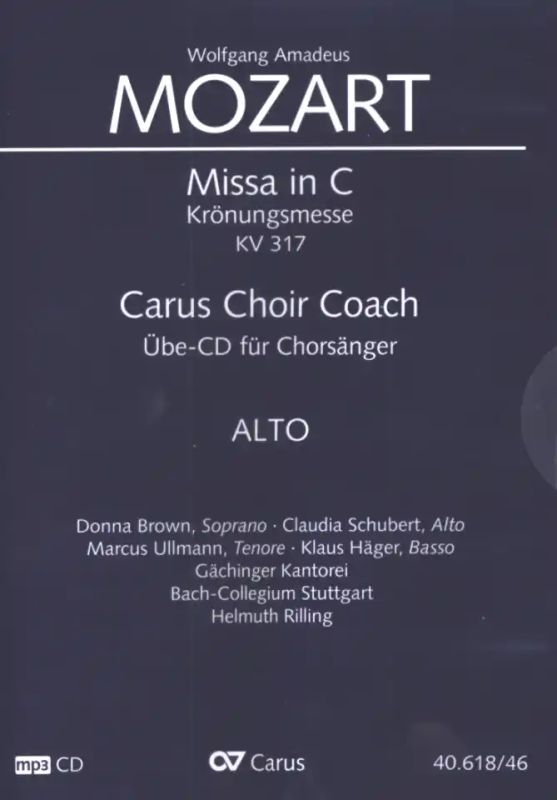 Wolfgang Amadeus Mozart - Missa in C KV 317 – Carus Choir Coach