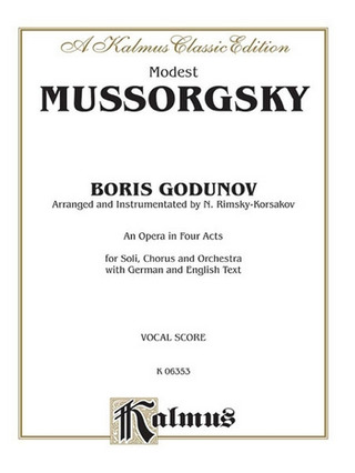 Modeste Moussorgski: Boris Godunov