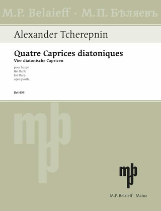 Alexander Nikolajewitsch Tscherepnin y otros. - Quatre Caprices diatoniques