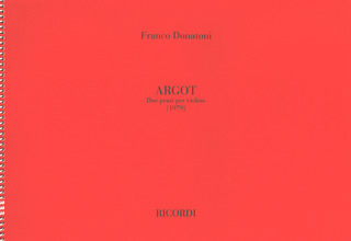 Franco Donatoni - Argot