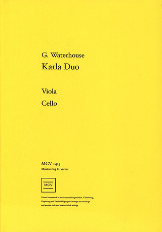 Graham Waterhouse - Karla Duo