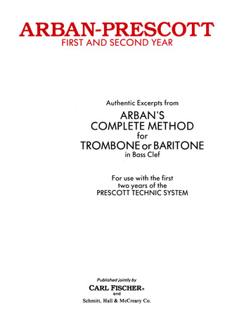 Jean-Baptiste Arban et al. - First And Second Year