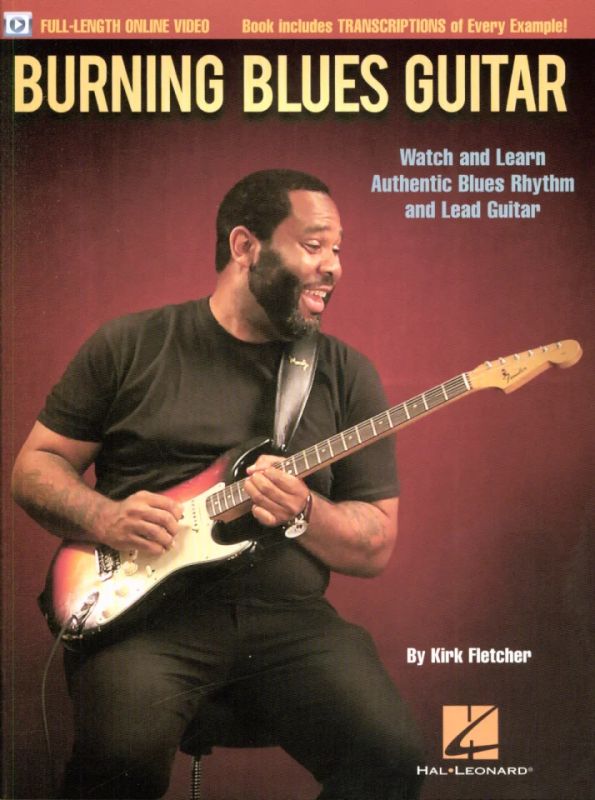 Kirk Fletcher - Kirk Fletcher: Burning Blues Guitar (Book/Online Video)
