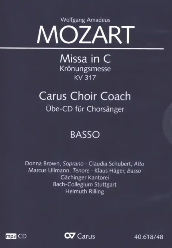 Wolfgang Amadeus Mozart - Missa in C KV 317 – Carus Choir Coach