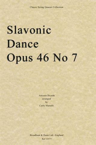 Antonín Dvořák - Slavonic Dance, Opus 46 No. 7