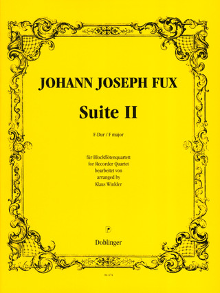 Johann Joseph Fux - Suite F-Dur