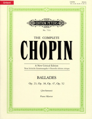 Frédéric Chopin: Ballades