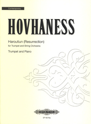 Alan Hovhaness - Haroutiun [Resurrection] für Trompete und Streichorchester op. 71
