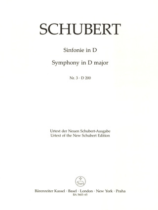 Franz Schubert: Symphony No. 3 in D major D 200
