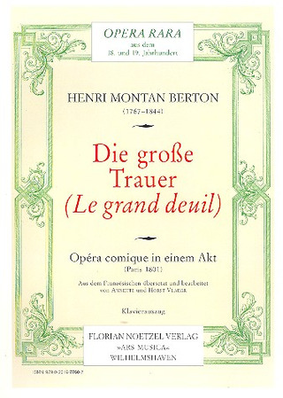 Henri Montan Berton - Die große Trauer