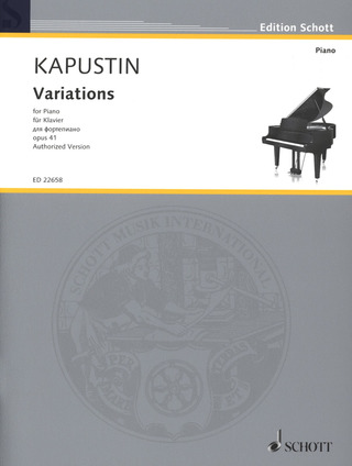 Nikolai Kapustin: Variations op. 41 (1984)