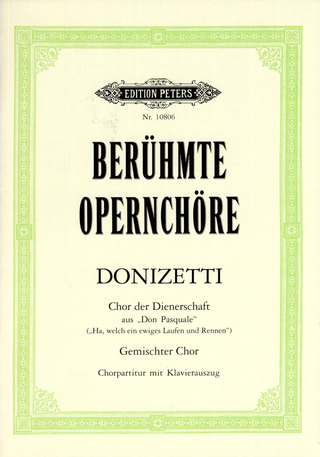 Gaetano Donizetti - Chor der Dienerschaft aus "Don Pasquale" A-Dur